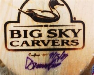 Big Sky Carvers Pheasant Signed