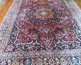 Mashad 100% Wool Rug 13.5' x 10.1'