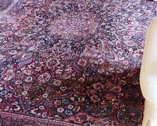 Mashad 100% Wool Pile Rug 13.6'x 10.6'