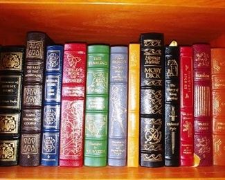 Easton Press leather Bound Book Collection