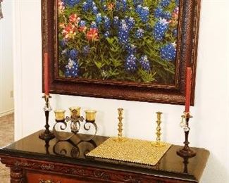 Blue Bonnet Landscape - Print