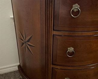 Nautica Home by Lexington Furniture Three Drawer Demi Lunes