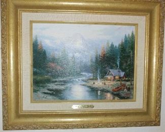 End of a Perfect Day II by Thomas Kinkade