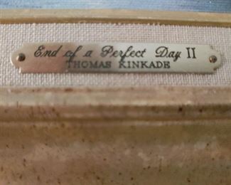 End of a Perfect Day II by Thomas Kinkade