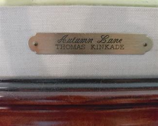 Autumn Lane by Thomas Kinkade