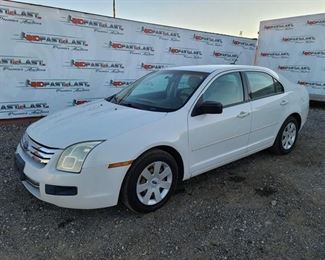 #215 • 2008 Ford Fusion CURRENT SMOG
SEE VIDEO
Year: 2008
Make: Ford
Model: Fusion
Vehicle Type: Passenger Car
Mileage: 78903
Plate: NONE
Body Type: 4 Door Sedan
Trim Level: S
Drive Line: FWD
Engine Type: L4, 2.3L; DOHC
Fuel Type: Gasoline
Horsepower: 148HP
Transmission:
VIN #: 3FAHP06Z88R260989
Doc Fee:  $70
Smog:  $60
DMV Registration Fee:  6% sale of vehicle

Features and Notes:
California title on hand, Power Windows, Doorlocks, Mirorrs, Ice Cold AC