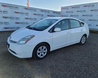 #225 • 2009 Toyota Prius DOES NOT HAVE CATALYTIC CONVERTERS NON OP
Year: 2009
Make: Toyota
Model: Prius
Vehicle Type: Passenger Car
Mileage: 49284
Plate:  NONE
Body Type: 4 Door Hatchback
Trim Level: Standard; Touring
Drive Line: FWD
Engine Type: L4, 1.5L
Fuel Type: Gasoline
Horsepower: 76HP
Transmission:
VIN #: JTDKB20U993520145
Doc Fee:  $70
Non op:  $59

Features and Notes:
California title on hand, Power Windows, Mirrors, And Doorlocks, And Ice Cold AC
001396