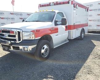 #405 • 2007 Ford F-350 Ambulance 4x4