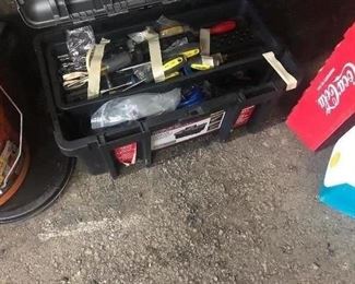 large tool box filled -no pickin-being sold full!!
