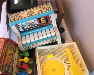 vintage fisher price  toys  and more