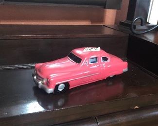 this pink car is a bank !! 