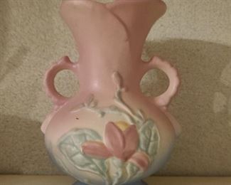 HULL Art Pottery - Double Handle Vase - Stamped
