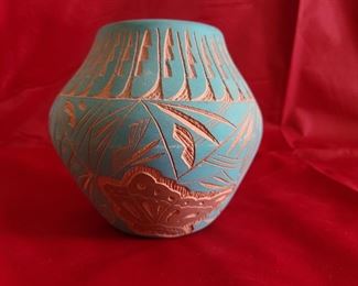 Native American pottery - "signed"