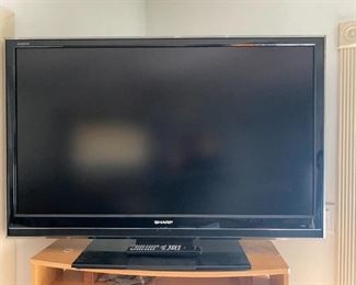 SHARP Flatscreen HDTV - HDMI w/ manual and remote (Bedroom)