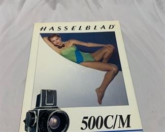 Hasselblad Vintage Advertising and Manuals and Book. About 5 pc.