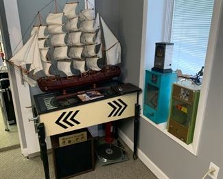 Sail Ship 3' long.