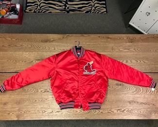 1980's Vintage Cardinals Starter Jacket. Just back from the cleaners.