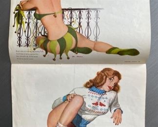 Compete 12 month 50's pin-up calendar