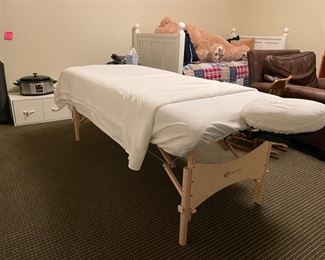 AVAILABLE FOR PRESALE ($150 + 20% MARKUP) EarthLife Massage Table. Photo 2 of 2