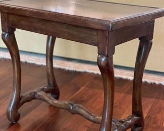 AVAILABLE FOR PRESALE! ($300 + 20% Markup) Formations Mahogany Side Table. Photo 1 of 2