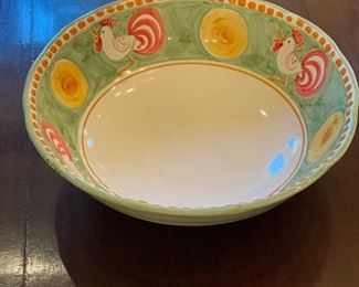 Solimene Vietri Serving Bowl. Photo 1 of 2
