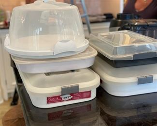 Sample of available Tupperware. 