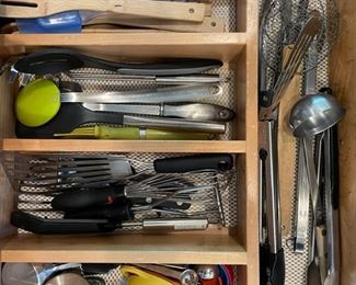 Assorted Cooking Utensils. 