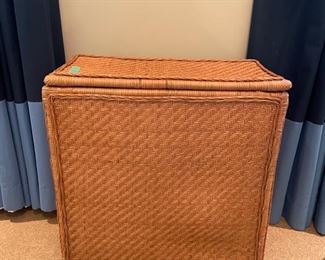 Rattan Laundry Basket. 
