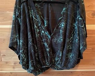 Deep V Blouse. Size M. 