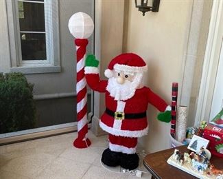 North Pool Christmas Display. 