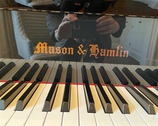 AVAILABLE FOR PRESALE! 2009 Mason & Hamlin Piano Model B. 5'4" Traditional Ebony High Glass Finish Serial #93188. Measures 5' 4" x 57.22. Maple. Photo 3 of 8