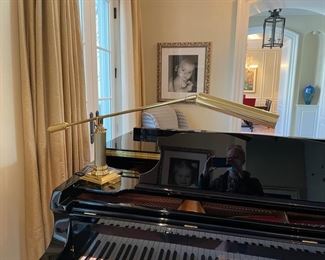 AVAILABLE FOR PRESALE! 2009 Mason & Hamlin Piano Model B. 5'4" Traditional Ebony High Glass Finish Serial #93188. Measures 5' 4" x 57.22. Maple. Photo 5 of 8