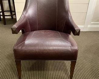 AVAILABLE FOR PRESALE! ($2,500 + 20% MARKUP) William Spitzer Andrea Arbus leather chairs. Photo 1 of 2.