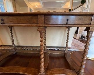 AVAILABLE FOR PRESALE! ($1,000 + 20% MARKUP) Panache Custom Barona Console Table. Measures 65" W x 24" W x 29" H. Photo 2 of 3