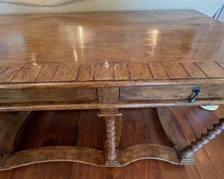 AVAILABLE FOR PRESALE! ($1,000 + 20% MARKUP) Panache Custom Barona Console Table. Measures 65" W x 24" W x 29" H. Photo 3 of 3