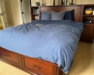 Land of Nod Queen storage bed unit. Photo 1 of 2