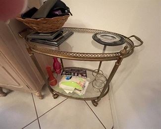 Rolling Bar Cart