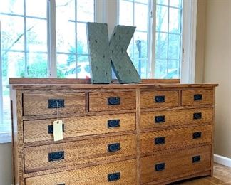 $850.00 Ten drawer dresser, Amish made, cedar chest. Beautiful condition! 65W 18.5D 33H. We have two of these!!