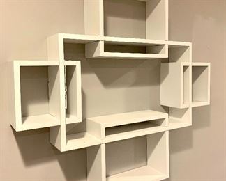 $28.00 Hanging shelving unit, 27W 4D 24.5H