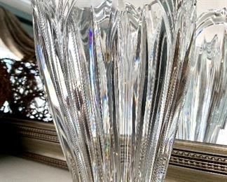 $40 Crystal vase