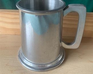 #1080B  Vintage Pewter mug $12