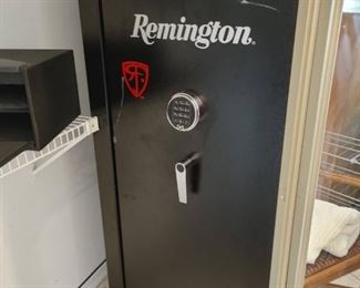 Gun safe, we do have the combination.