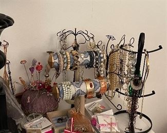 tons of jewelry