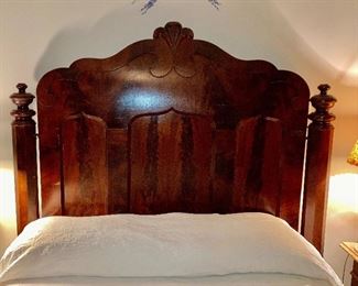 Bed Used By Lucy Young Banks at White Pillars in Columbus after moving from Waverly 