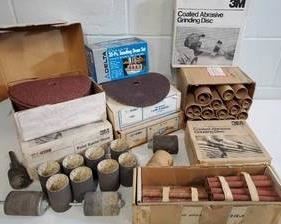 Assorted Sanding Discs & Barrels