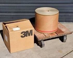 (1) Roll 150A wet or Dry Sand Paper on a Rolling Cart with Caste