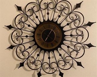Fabulous mid-century modern clock!