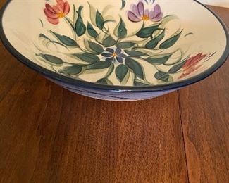 Large Gail Pittman bowl... beautiful colors!