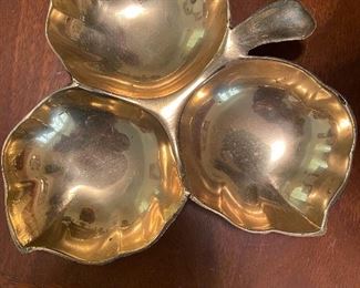 Vintage nut dish for your next party or bridge game!