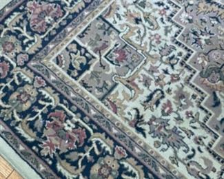 Nice Oriental rug in muted colors!
